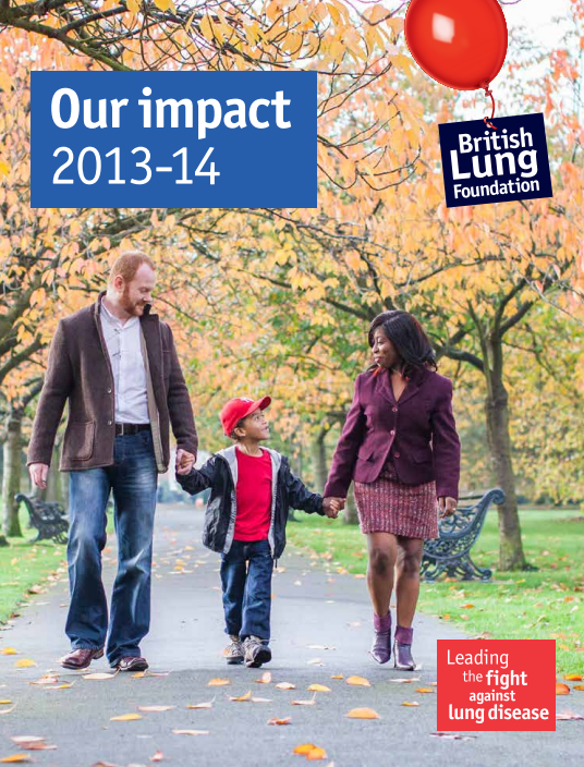 British Lung Foundation: Our impact 2013-14