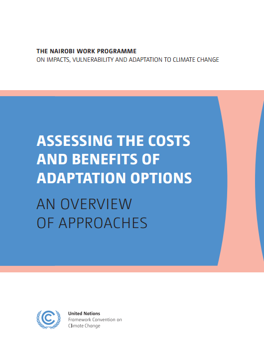 Assessing the Costs and Benefits of Adaptation Options: An Overview of Approaches