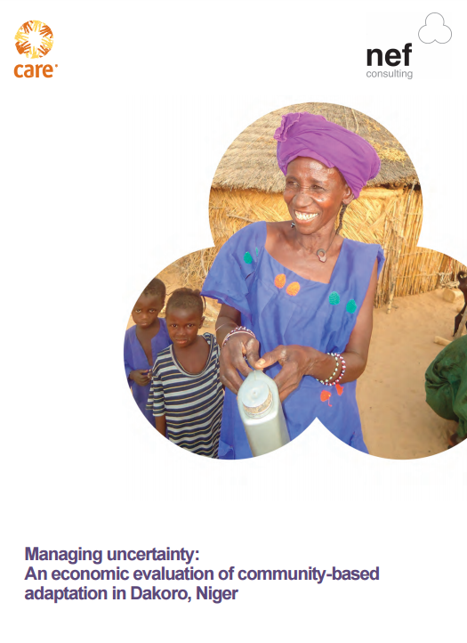 Managing uncertainty: An economic evaluation of community-based adaptation in Dakoro, Niger
