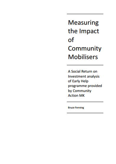 Measuring the Impact of Community Mobilisers