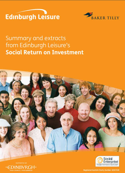 Summary and extracts from Edinburgh Leisure’s Social Return on Investment