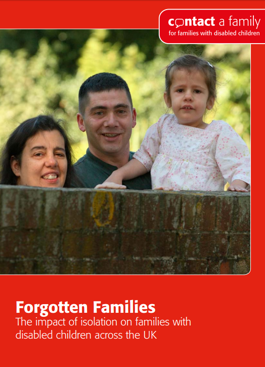 Forgotten Families: The impact of isolation on families with disabled children across the UK