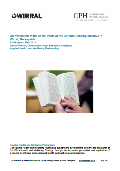 An evaluation of the social value of the Get Into Reading initiative in Wirral, Merseyside