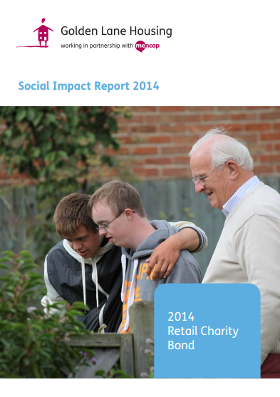 Golden Lane Housing Social Impact Report 2014