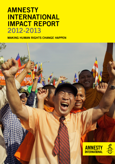 Amnesty International Impact Report 2012-2013