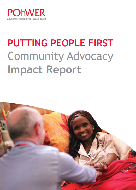 POhWER Community Advocacy Impact Report