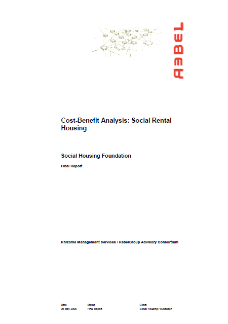 Cost-Benefit Analysis: Social Rental Housing