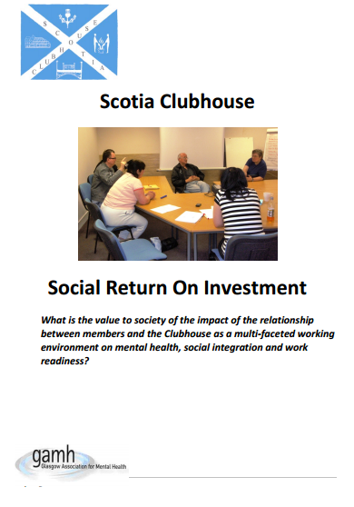 Scotia Clubhouse SROI