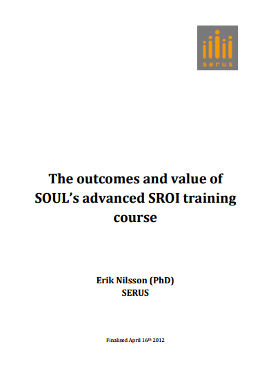 The outcomes and values of SOUL’s advanced SROI training course