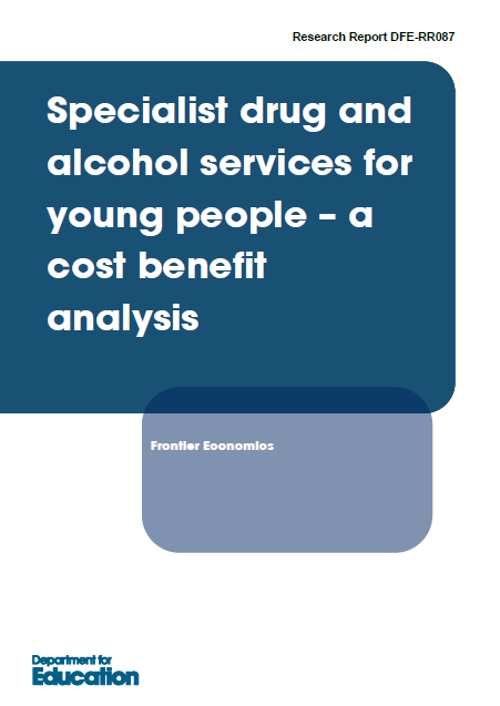 Specialist drug and alcohol services for young people – a cost benefit analysis