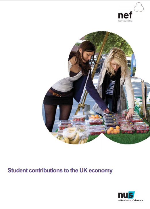 Student contributions to the UK economy