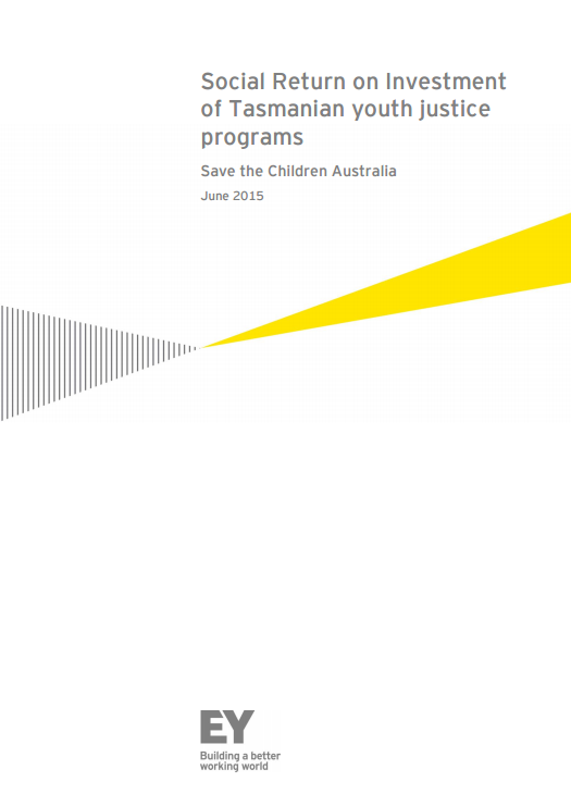 Social Return on Investment of Tasmanian youth justice programs