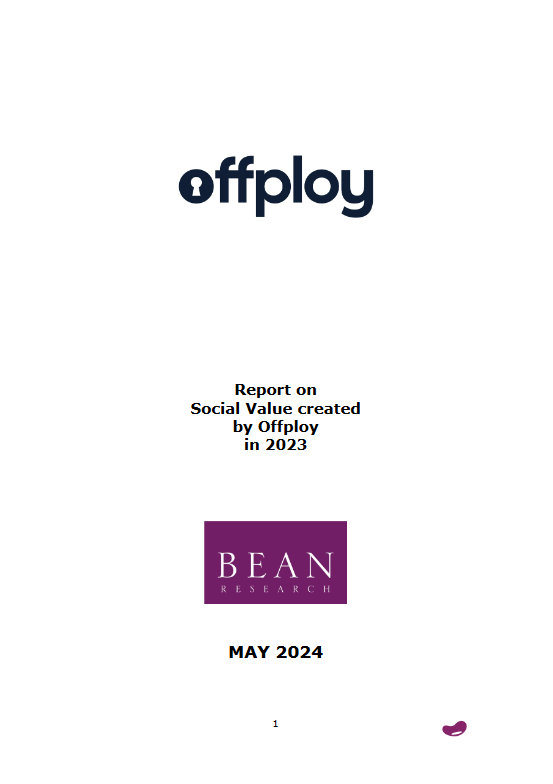 Report on Social Value created by Offploy in 2023